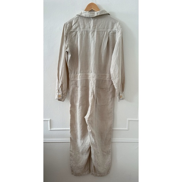 Mate the Label Linen Jumpsuit Long Sleeve - Picture 6 of 8